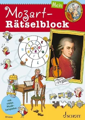 Produktbild von Mein Mozart-Rätselblock