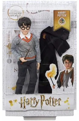 Image de Harry potter en uniforme gryffondor - poupée - mattel - fym50