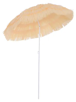 Produktbild von Outsunny Sonnenschirm Strandschirm Hawaiischirm Partyschirm Gartenschirm Ø160 cm