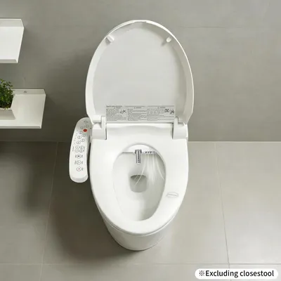 Obrázok produktu pre Elektrické WC sedadlo – Vyhrievané WC sedadlo – 1350 W – Nastaviteľná teplota – Uzavretý kruh – 45×52×16 cm – 220 V