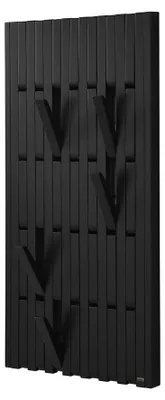 Produktbild von HOME DELUXE Garderobenpaneel QUEST - 55 x 4 x 105 cm | Aus Kautschukbaum | Hakenpaneel, Wandgarderobe, Kleiderhaken