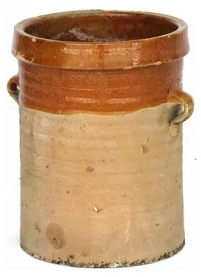 Produktbild von Handgefertigter Terrakotta-Topf, Durchmesser 22 cm