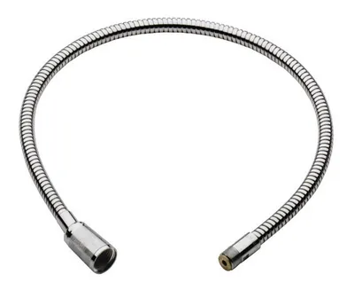 Produktbild von Grohe Metallbrauseschlauch, 46104000, mit Außengewinden und Konus-Überwurfmutter, 1/2 Zoll x 860 mm, Chrom, 65794 5