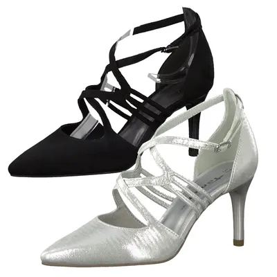 Produktbild von Tamaris 1-24440-24 Damen Pumps Riemchenpumps , Größe:39 EU, Farbe:Schwarz