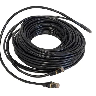 Produktbild von Patchkabel CAT7 Netzwerkkabel LAN DSL schwarz Netzwerk Kabel RJ45 Ethernet 20m