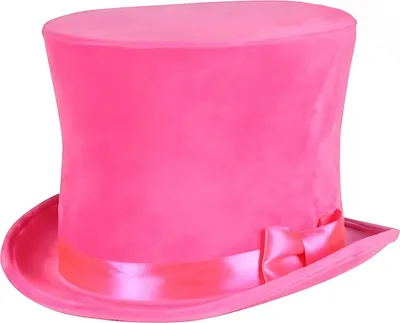 Produktbild von Samtzylinder neon-pink Hutgröße: 57-58