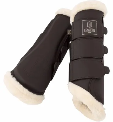 Produktbild von Eskadron Gamaschen FAUX LEATHER FF black truffle Heritage HW 25/26, Größe:S