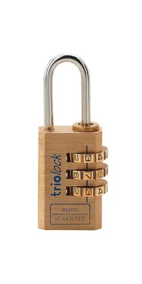 Produktbild von Burg-Wächter Verstellbares Zahlenschloss, Combi Lock 80 30 M SB, Bügelstärke: 5 mm