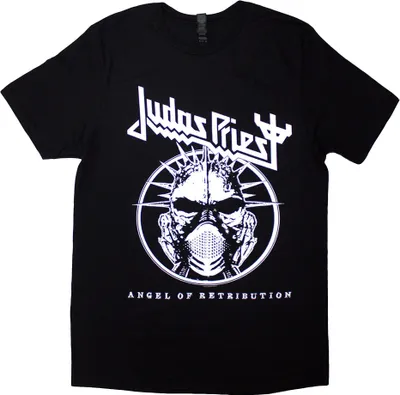 Obrázek produktu pro Judas Priest - "Angel Of Retribution" tričko pro muže/dámy Uni RO13356 (L) (Black)