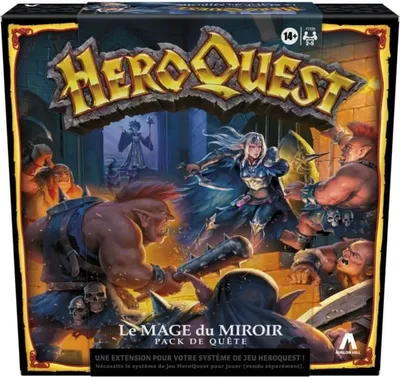 Produktbild von Hasbro Gaming Avalon Hill HeroQuest Die Spiegelmagierin Abenteuerpack, Brettspiel-Erweiterung, Strategie, 14 Jahr(e), 90 min