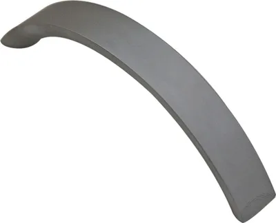 Produktbild von Möbelgriff Chrom matte Ausführung Lochabstand 128mm Küchengriff Schrankgriff