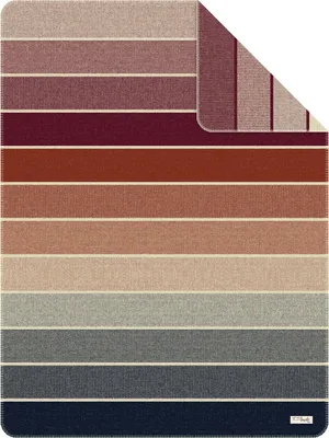Produktbild von s.Oliver Wohndecke bordeaux/natur 150x200 cm