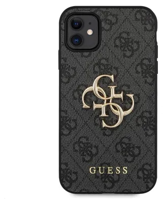 Produktbild von Guess Guhcn614Gmggr Iphone 11 6.1"" / Xr Grau/Grau Hardcase 4G Grosses Metall Logo