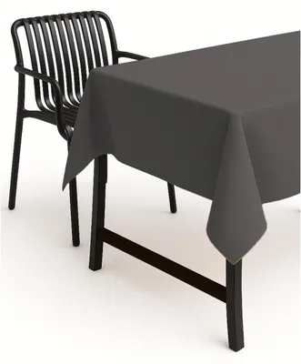 Zdjęcie produktu dla Ciemnoszara obrus z efektem lotosu, 110 x 140 cm