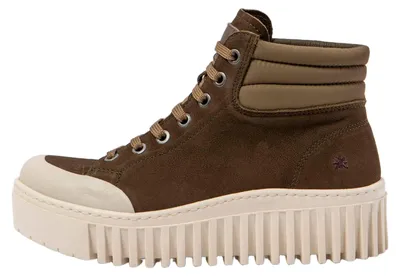 Image de Art Bottines pour Femme 1532 NOBUCK-W KAKI-CREAM/BRIGHTON Couleur Beige