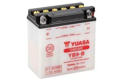 Image de Batteries YUASA YB9-B 9 AH