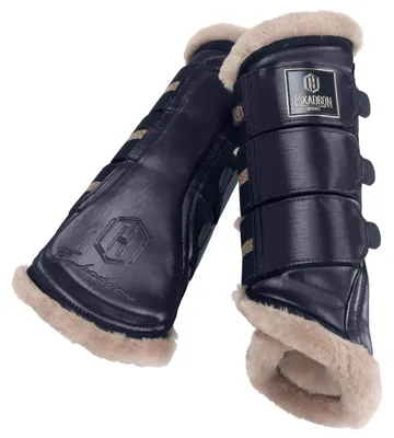 Produktbild von Eskadron Gamaschen GLAMSLATE FAUXFUR navy Heritage HW 23/24, Größe:XL