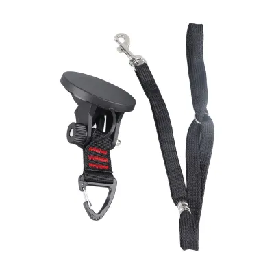 Image de Laisse de bain pour chiens avec ventouse, collier réglable, laisse de retenue pour baignoire de chien pour la douche et le soin du pelage des animaux domestiques, chiens et chats
