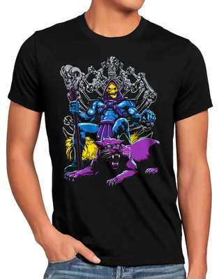Produktbild von style3 Evil Panthor Herren T-Shirt he master universe man anime
