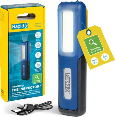 Obrázok produktu pre Rapid 5001732, LED, 150 g, IP42, Modrá, Ručné pracovné svetlo