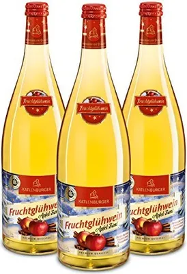 Produktbild von Katlenburger Apfel - Zimt Fruchtglühwein Süß 1000ml 3er Pack
