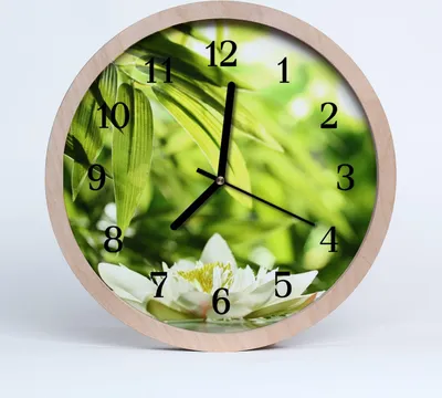 Produktbild von Holzuhr 20fi cm wanduhr - Natur