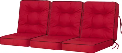 Zdjęcie produktu dla HOBBYGARDEN Poduszka na huśtawkę Venus Poduszka na ławkę Poduszka ogrodowa Poduszki na huśtawkę Poduszki na ławkę Poduszki Hollywood Swing Swing Bench Red 180 cm