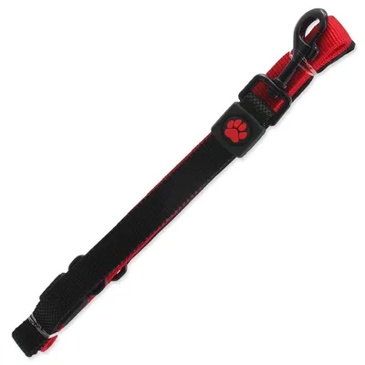 Obrázok produktu pre Vodítko DOG Bungee neoprénové dlhé červené M 1 ks