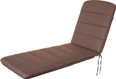 Zdjęcie produktu dla HOBBYGARDEN outdoor/indoor, poduszka na siedzisko, poduszka na siedzisko, poduszka na meble ogrodowe, na krzesla lub lezaki, poduszka, sofa, 121 x 50 x 6 cm, brazowa