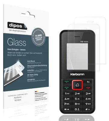 Zdjęcie produktu dla 2x dipos GlassAR Karbonn K9 Mini