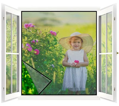 Obrázok produktu pre Sieťka proti hmyzu na okná, rozmer 130 x 150 cm