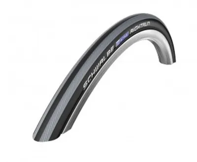 Produktbild von Schwalbe Rollstuhlreifen Rightrun HS387 Draht 26x1.10"28-559 sw/gr-Skin KG 2Gr NMC Act