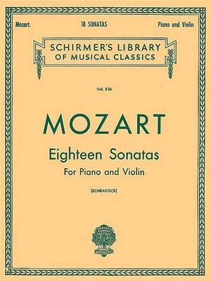 Obrázok produktu pre Amadeus Mozart, W: 18 sonát