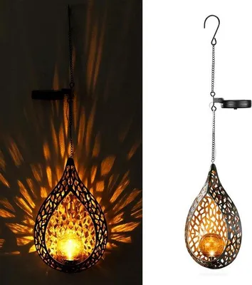 Produktbild von Hängelampe LED Solar Außenleuchte Drip Design
