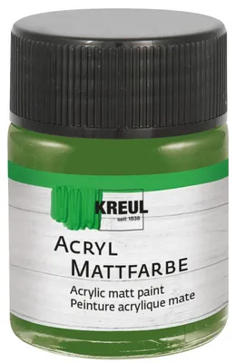 Productafbeelding van KREUL Acrylverf mat, olijgroen, 50 ml