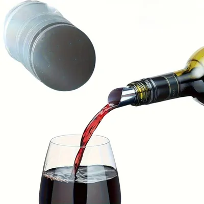 Produktbild von Weinausgießer - Tropffreie Ausgießblätter - Für Weinflaschen - 50 Stück
