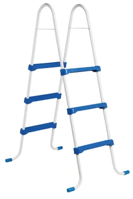 Produktbild von myPOOL Stahlrohrleiter 0,90 m 2x3 Stufen Normkonform