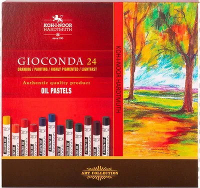 Immagine prodotto di KOH-I-NOOR Gioconda Set di pastelli a olio Set di pastelli a olio 24 pz