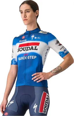 Produktbild von Castelli Competizione 3 W Soudal Quick-step 2024 Kurzarm-radtrikot Blau S Frau Blau S