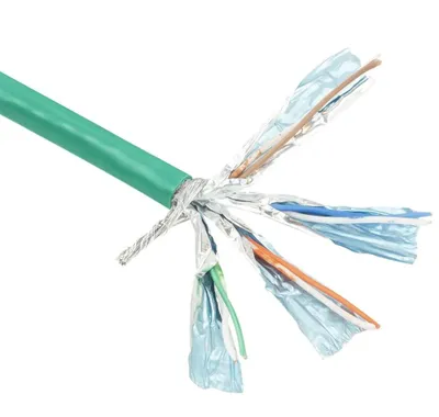 Image de ACT Cat6 - 305m 305m Cat6 S/FTP (S-STP) Grün Netzwerkkabel (FP657B)