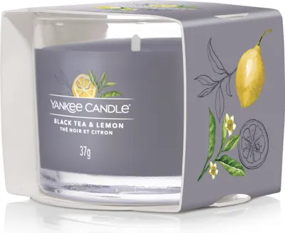 Zdjęcie produktu dla Yankee Candle Black Tea & Lemon Filled Votive 37 g