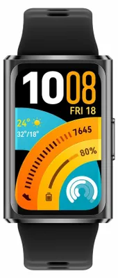 Zdjęcie produktu dla Huawei Band 11 Pro, Opaska do monitorowania aktywności, 4,11 cm (1.62"), AMOLED, 300 mAh, Czarny