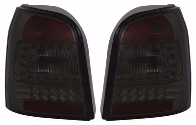 Für Audi A4 B5 Avant 1996-06/2001 LED Rückleuchten Heckleuchten Schwarz Smoke in der Farbe Schwarz von AD TUNING GmbH & Co. KG