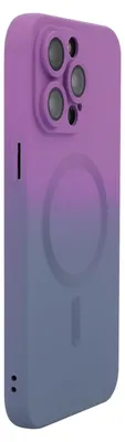 Produktbild von Für Apple iPhone 16 Pro MagSafe Silikon Hülle Linsenschutz Regenbogen-Design