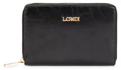 Produktbild von L.CREDI Geldbörse Sohanni Zip Around Wallet Black schwarz