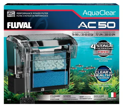 Produktbild von Fluval AquaClear AC50 Hochleistungsfilter, 76–190 l