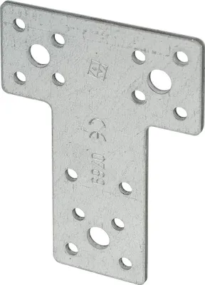 Produktbild von Vormann T-Flachverbinder sendzimir verzinkt 80 x 68 x 38 mm