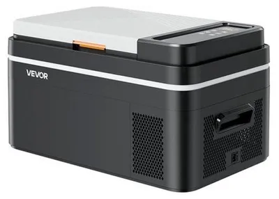 Zdjęcie produktu dla Kompresorowy lodówka turystyczna o pojemności 22 litry - zasilanie 12/24V DC, moc 45W - kompaktowa - przenośna zamrażarka