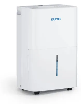 Immagine prodotto di Deumidificatore per ambienti domestici, capacità 10 litri - Adatto per ambienti fino a 140 m² - A basso consumo energetico - Filtro lavabile - Funzionamento silenzioso (≤50 dB) - Spina europea a 220 V - Colore: bianco