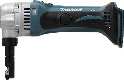 A cordless metal shear.